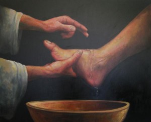 jesus-washing-the-feet-calvin-carter