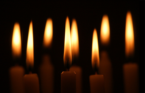 candle-flames